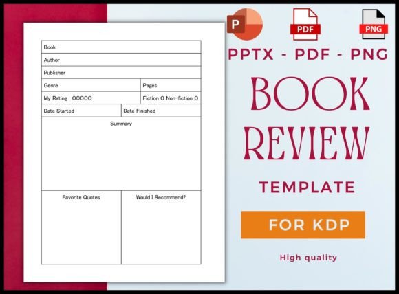 Book Review Journal for KDP: Your Publishing Companion