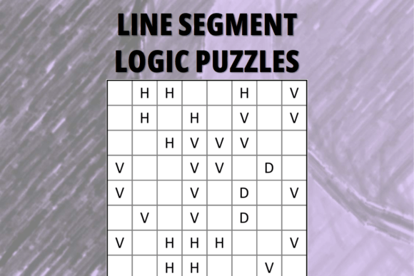 Line Segment Puzzles: Easy 8x8 Grid Logic Games