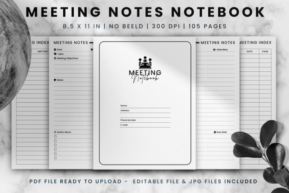 Mastering Your Professional Workflow: The Strategic Advantage of a Meeting Notes Notebook