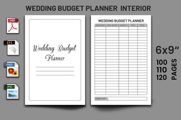 Mastering Your Wedding Budget with the Ultimate KDP Planner Interior