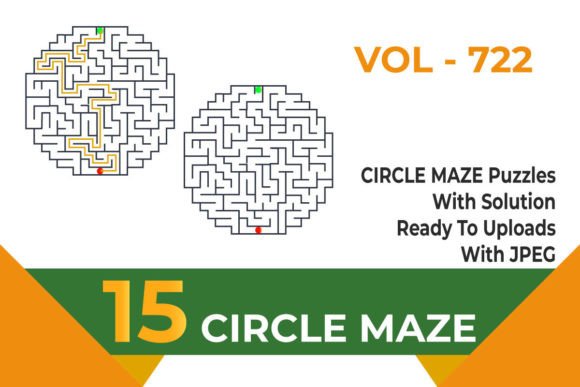 Practical Creativity and Focus with Circle Maze Vol-722
