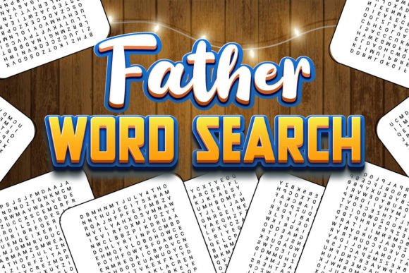 Premium Father Word Search KDP Bundle With Answers