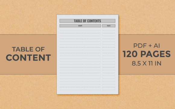 The Essential Anatomy of a KDP Table of Content Logbook Interior
