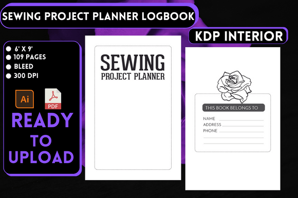 The Essential Guide to Streamlining Your Craft with a Sewing Project Planner Logbook