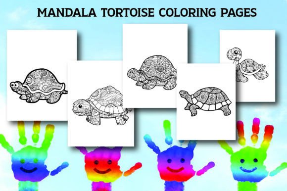 The Mandala Tortoise Coloring Page: A Creative Path to Mindfulness and Profit