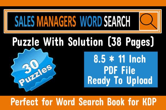The Ultimate Sales Manager Word Search Puzzle: A Tool for Focus, Vocabulary, and Stress Relief