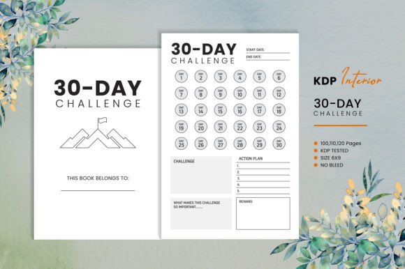 Unlocking Consistent Progress: Your Guide to the 30-Day Challenge Tracker KDP Interior