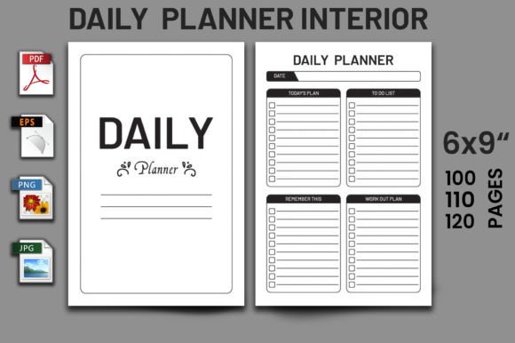 Your Secret Weapon for Amazon KDP Publishing: The Daily Work Planner KDP Interior